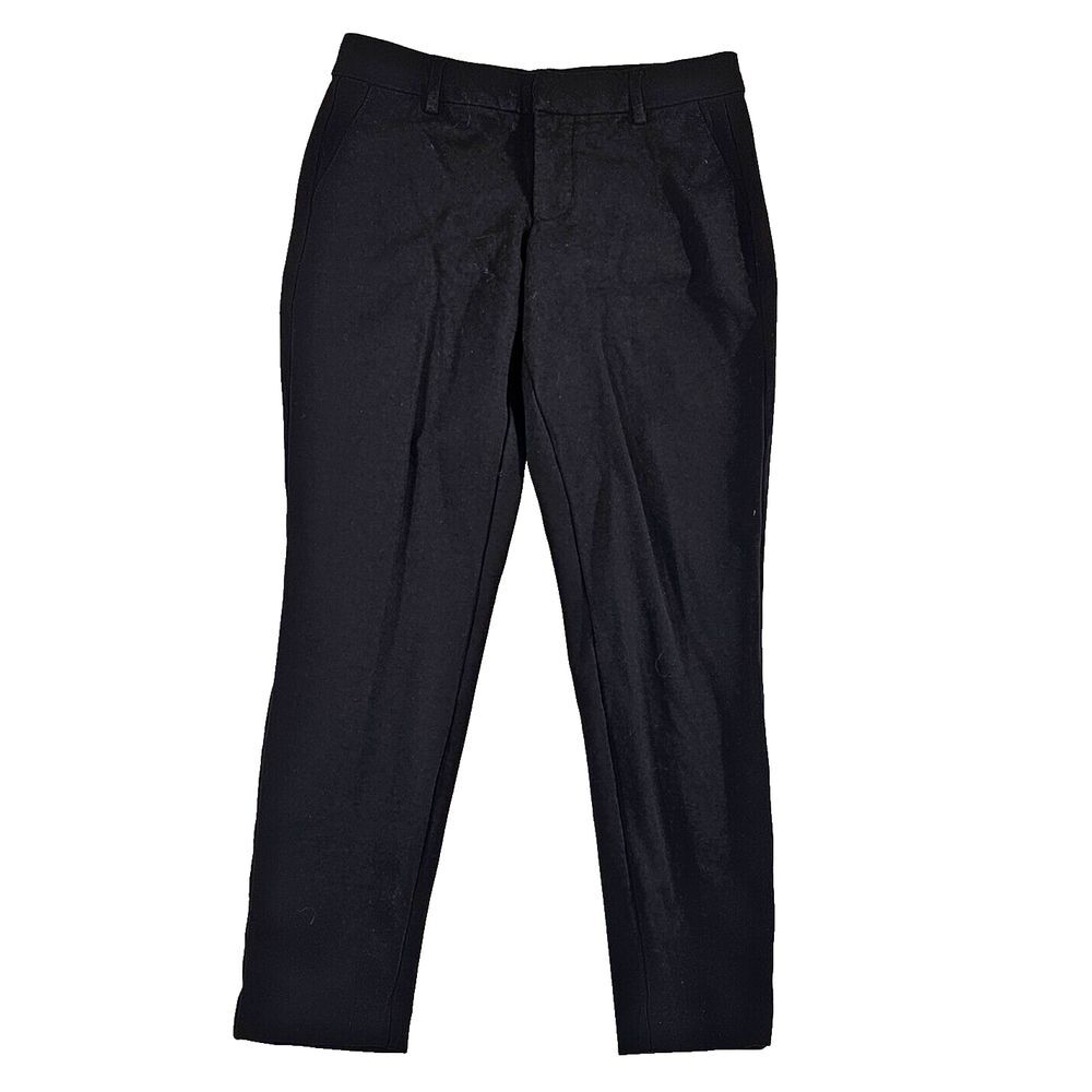 Liverpool LA Womens Bootcut Dress Pants Skinny Leg Flat‎ Front Black Size 2/26